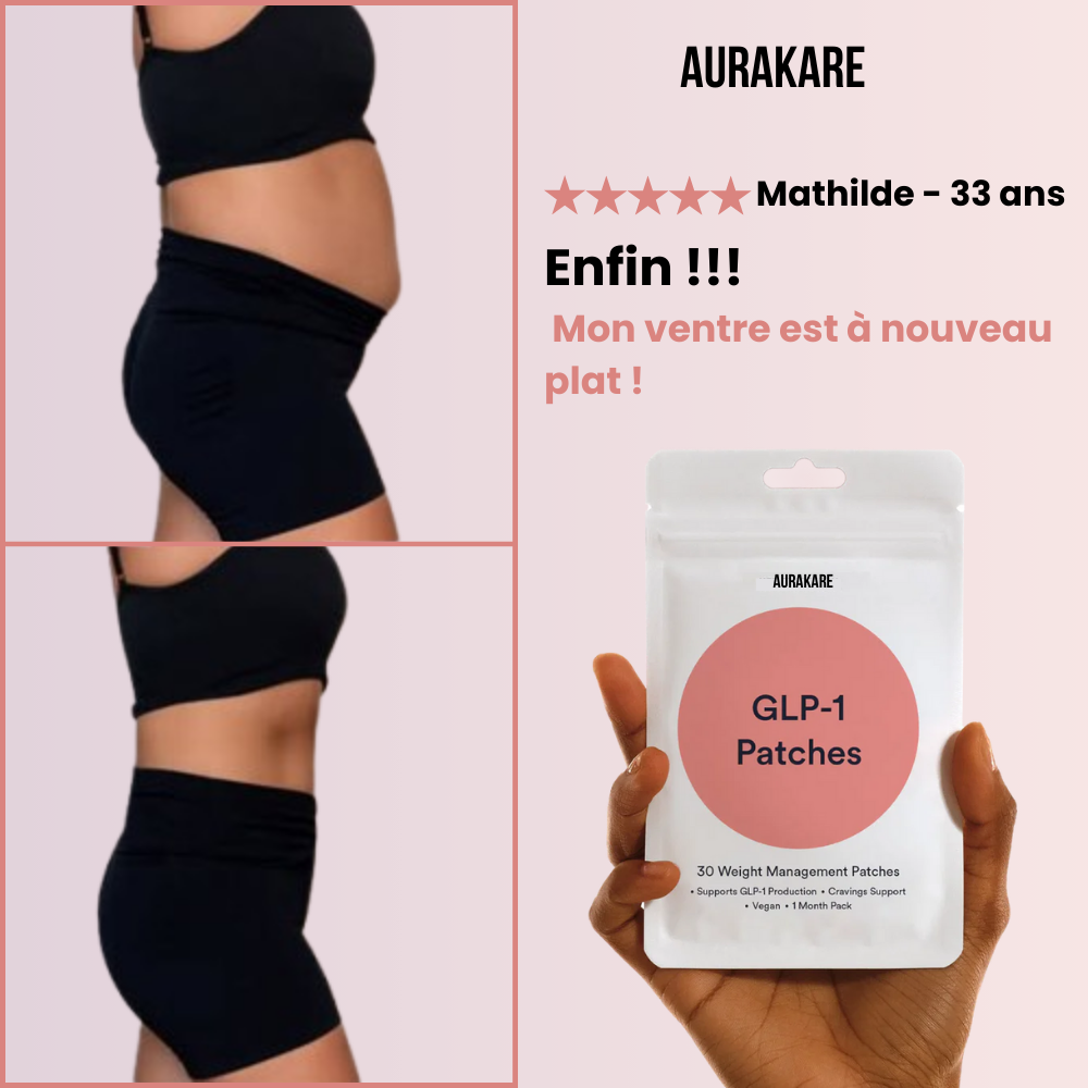 Patchs GLP-1 – Activateur de Métabolisme & Contrôle de l'Appétit